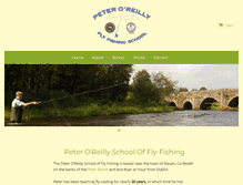 Tablet Screenshot of oreillyflyfishing.com